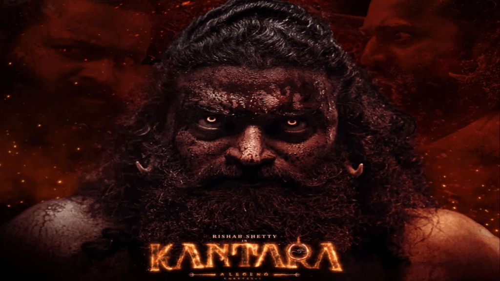 Indian cinema earnings graphic showing Kantara 2 sustained multi day momentum