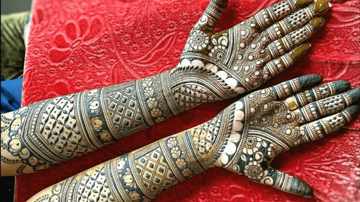 Intricate Karwa Chauth mehndi on hands reflecting beauty ritual tradition and devotion