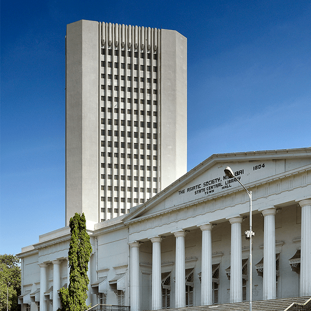 Reserve Bank of India and the rupee symbolizing financial safeguards