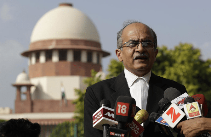 Indian celebrity lawyer courtroom presence reflecting control amid media pressure